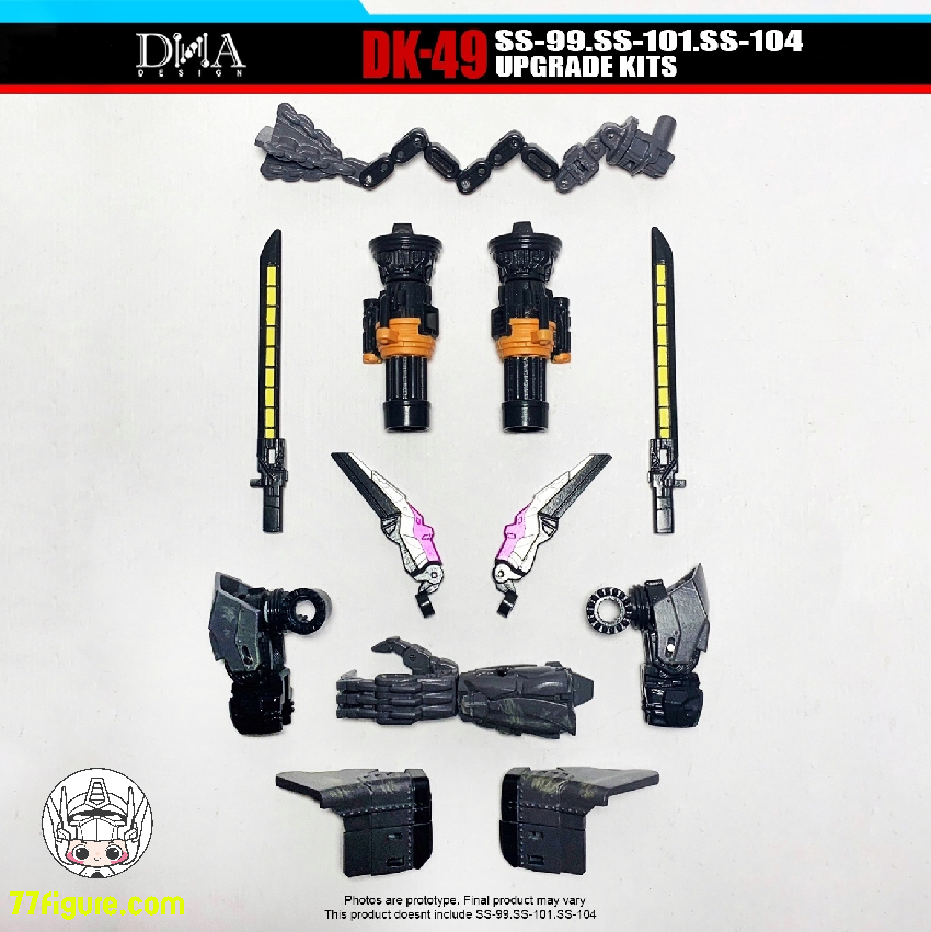 【先行販売】DNA DK-49 SS-99 バトルトラップ、SS-101 スカージ、SS-104 ナイトバード用 アップグレード キット (予約特典付き)