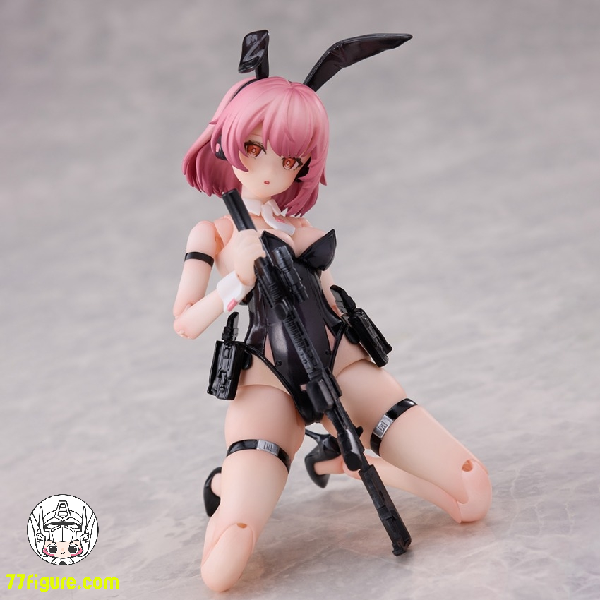 【予約受付終了】溯行 Sushing 1/12 Bunny Rapid Action Squad 武装バニーガール 強襲兵・ベルカ（BELKA）塗装済み可動フィギュア