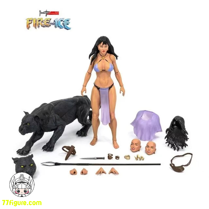 【予約商品】Frazetta Girls 1/12 ティーグラ ＆ シャイタン セット 2026 V2 Ver. 塗装済み可動フィギュア