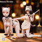 【予約商品】Eiifox x BearPanda 1/12 キャットメイド プディング 豪華版 塗装済み可動フィギュア