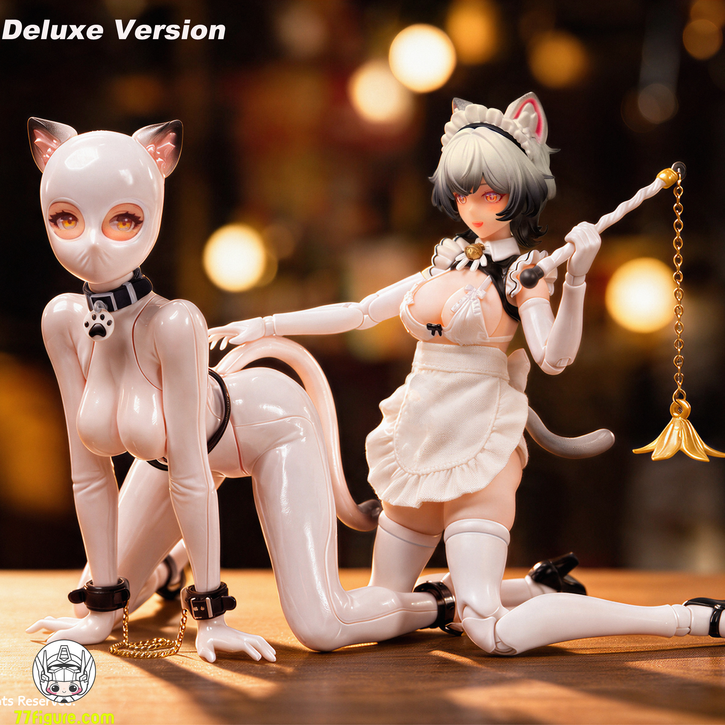 【予約商品】Eiifox x BearPanda 1/12 キャットメイド プディング 豪華版 塗装済み可動フィギュア