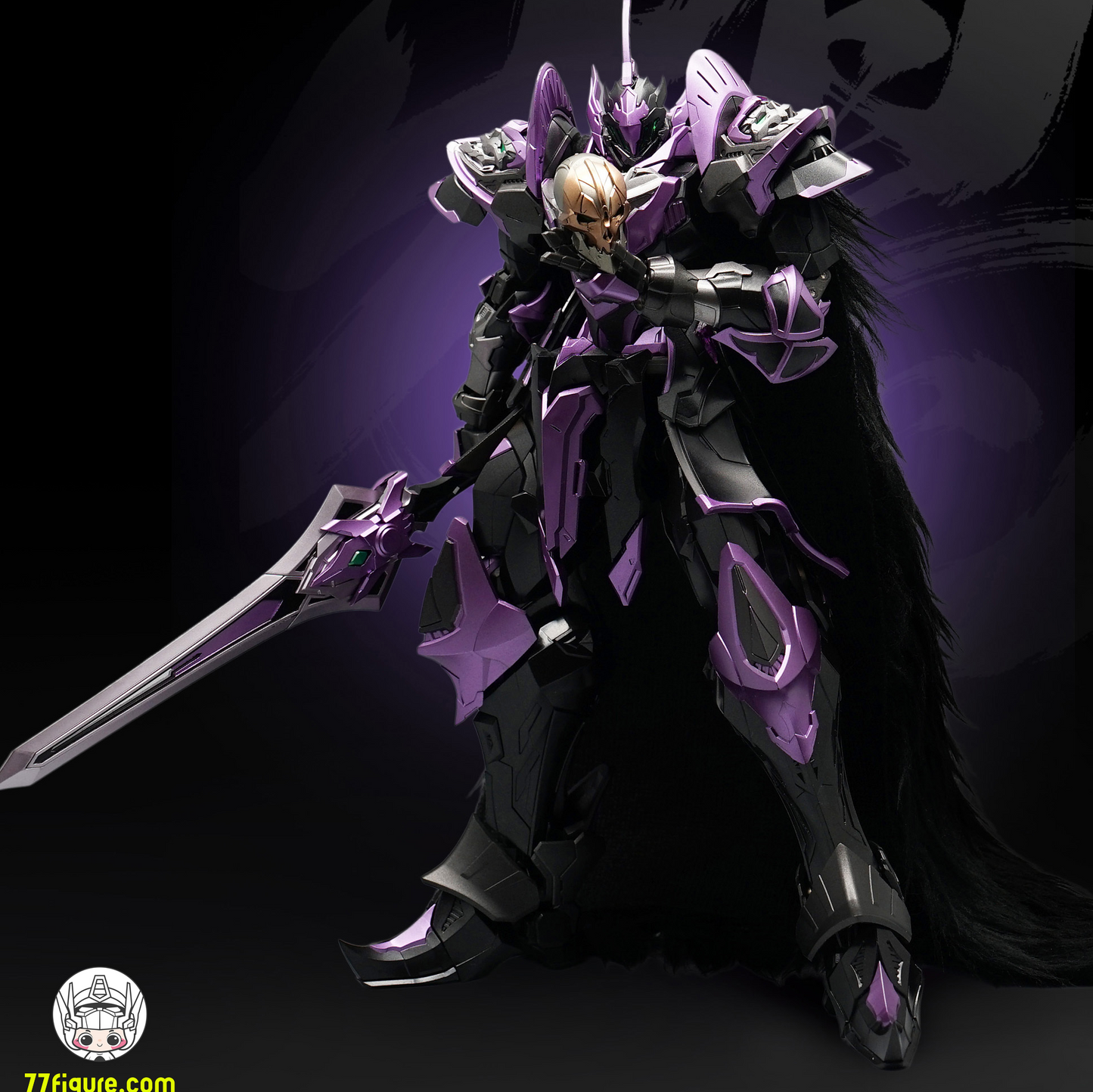 【予約商品】火将軍 1/100 MJZ-05 猛将伝 シリーズ ダスク・クロウ・ナイト ナイトペイント限定版 塗装済み可動フィギュア