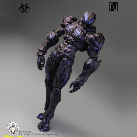 【予約商品】Mirrfig 1/12 MF004-B エボリューショナリー・バトルフィールド：プレイグ ゴーストパープル 塗装済み可動フィギュア