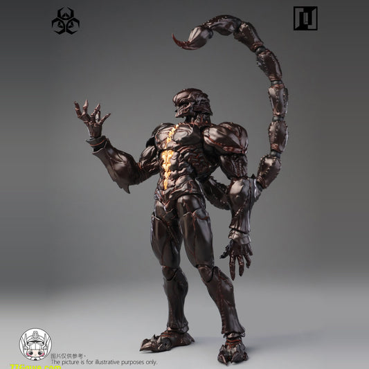 【予約商品】Mirrfig 1/12 MF004-A エボリューショナリー・バトルフィールド：プレイグ レインフォレストレッド 塗装済み可動フィギュア