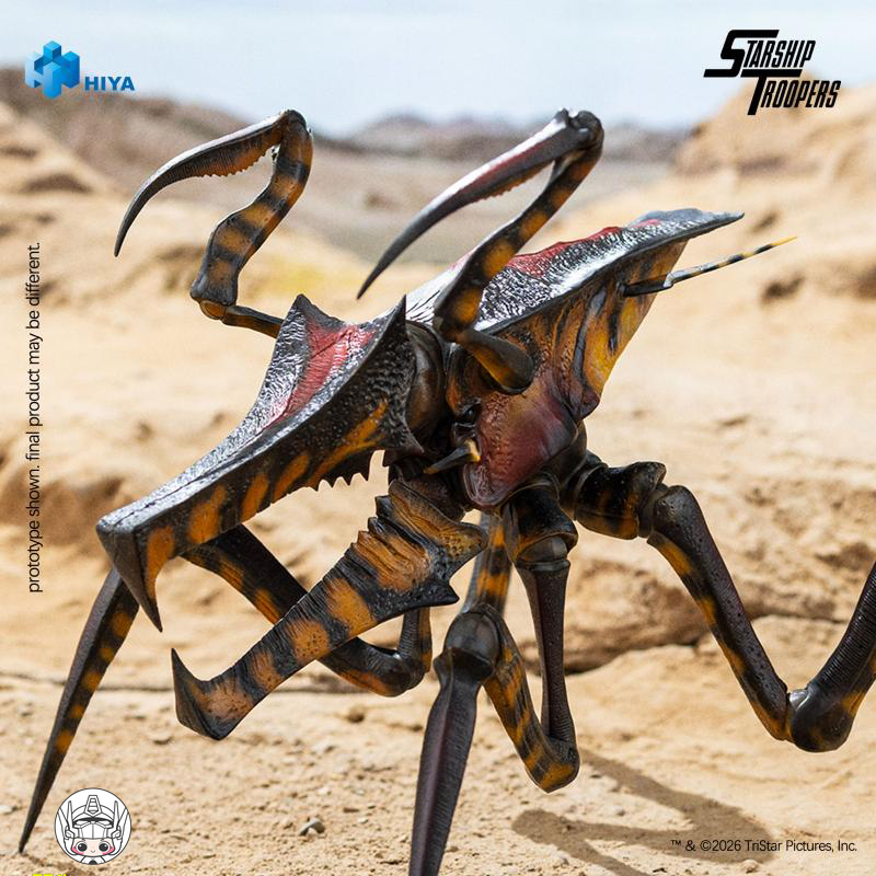 【予約商品】Hiya Toys EBS0487 Exquisite Basic スターシップ・トゥルーパーズ ウォリアー・バグ 塗装済み可動フィギュア