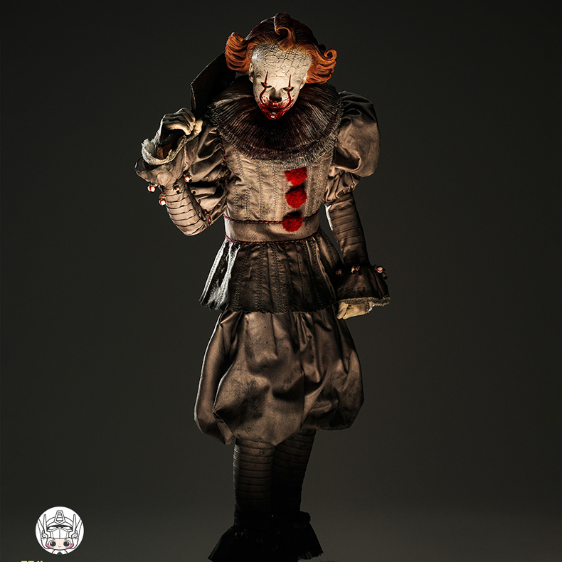 【予約商品】INART 1/6 AgA039 『IT／イット: ウェルカム・トゥ・デリー』 ペニーワイズ 双頭Ver. 塗装済み可動フィギュア
