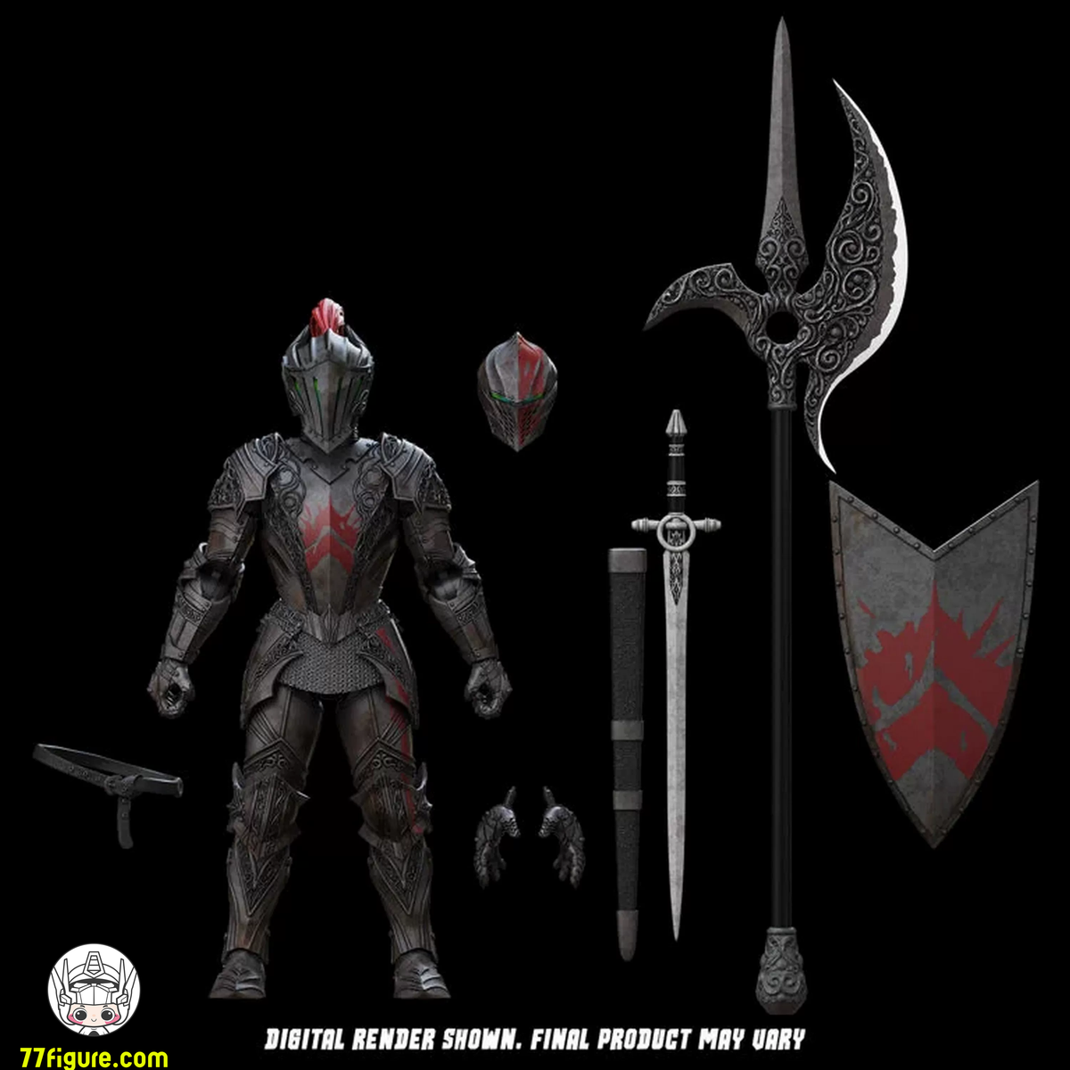 【予約商品】Boss Fight Studio 1/12 Epic H.A.C.K.S. ダイア・ナイト：エンチャンテッド・アーマー 塗装済み可動フィギュア