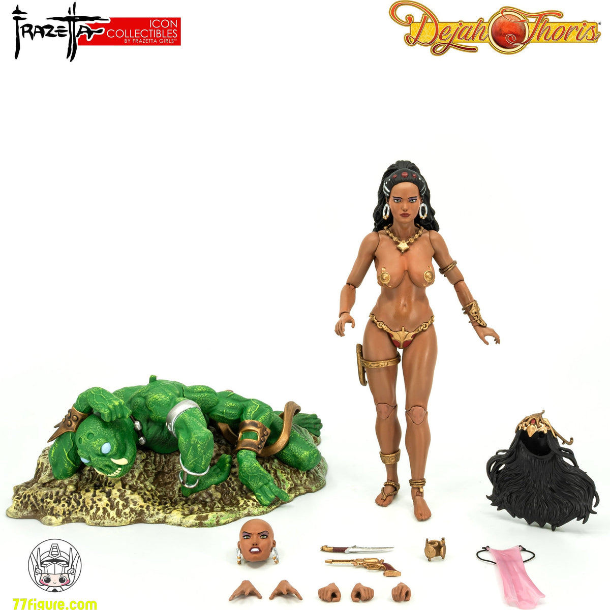 【予約商品】Frazetta Girls 1/12 火星のプリンセス デジャー・ソリス 塗装済み可動フィギュア