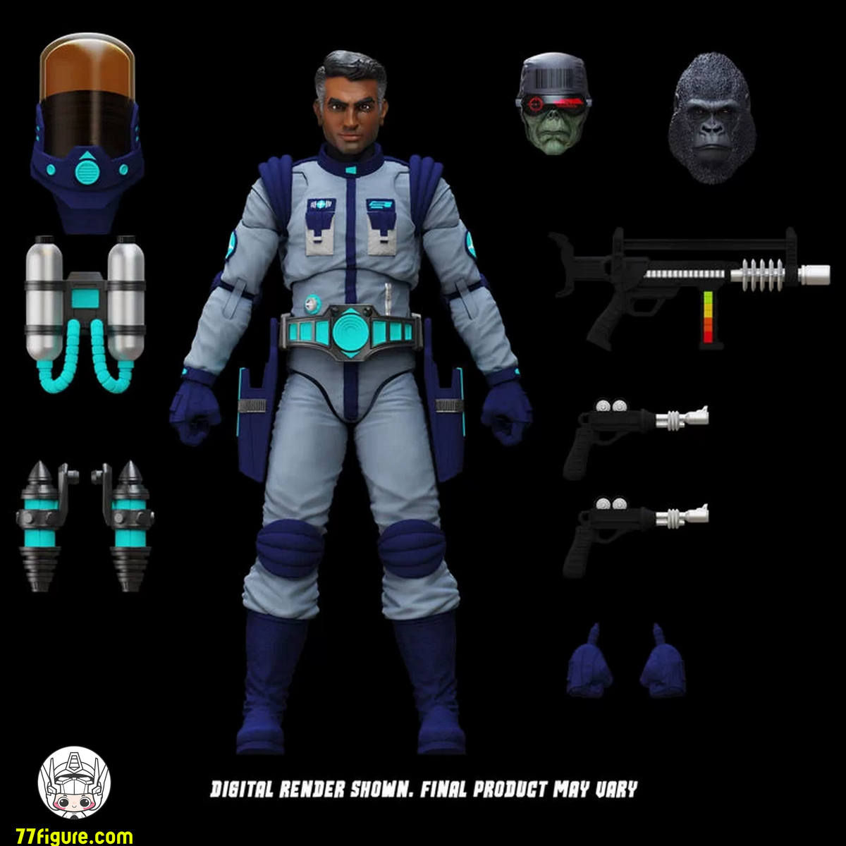 【予約商品】Boss Fight Studio 1/12 Epic H.A.C.K.S. ランド・アロラ：ガンマ・スクワッド・リーダー 塗装済み可動フィギュア