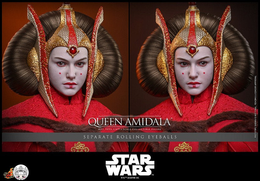 Hot Toys 1/6『スター・ウォーズ エピソード1／ファントム・メナス』パドメ・アミダラ女王 塗装済み可動フィギュア