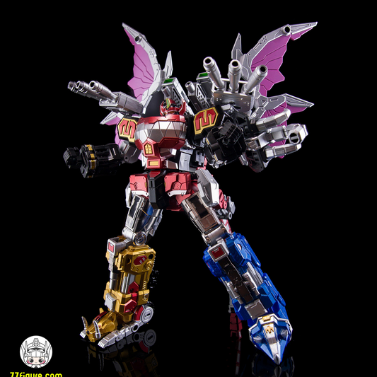 【予約商品】Lucky Cat Micro Cosmos MC-03C マイティ・モーフィン・パワーレンジャー ビーストロード・メガゾード メタリックVer. 塗装済み可動フィギュア