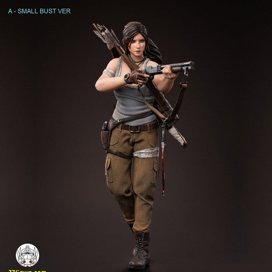 【予約商品】Fist Toys 1/12 ジャングル・ハントレス スモールバストVer. A 塗装済み可動フィギュア