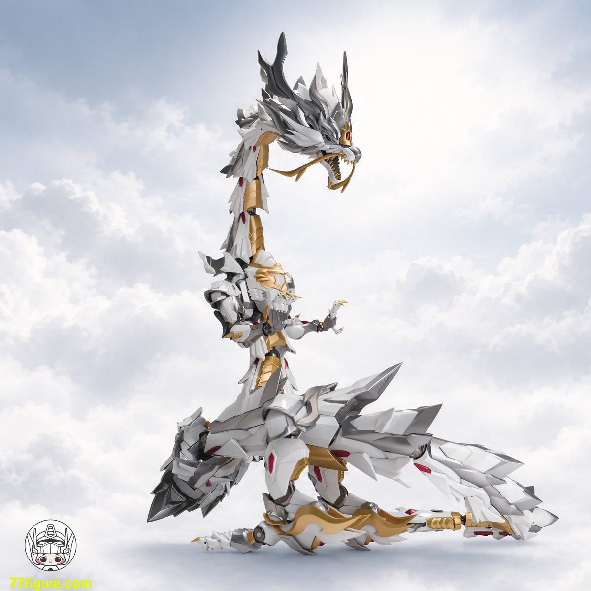 【予約商品】蔵道模型 CangDao Model CD-DB-01W 四聖獣 玉螭・蒼龍 塗装済み可動フィギュア
