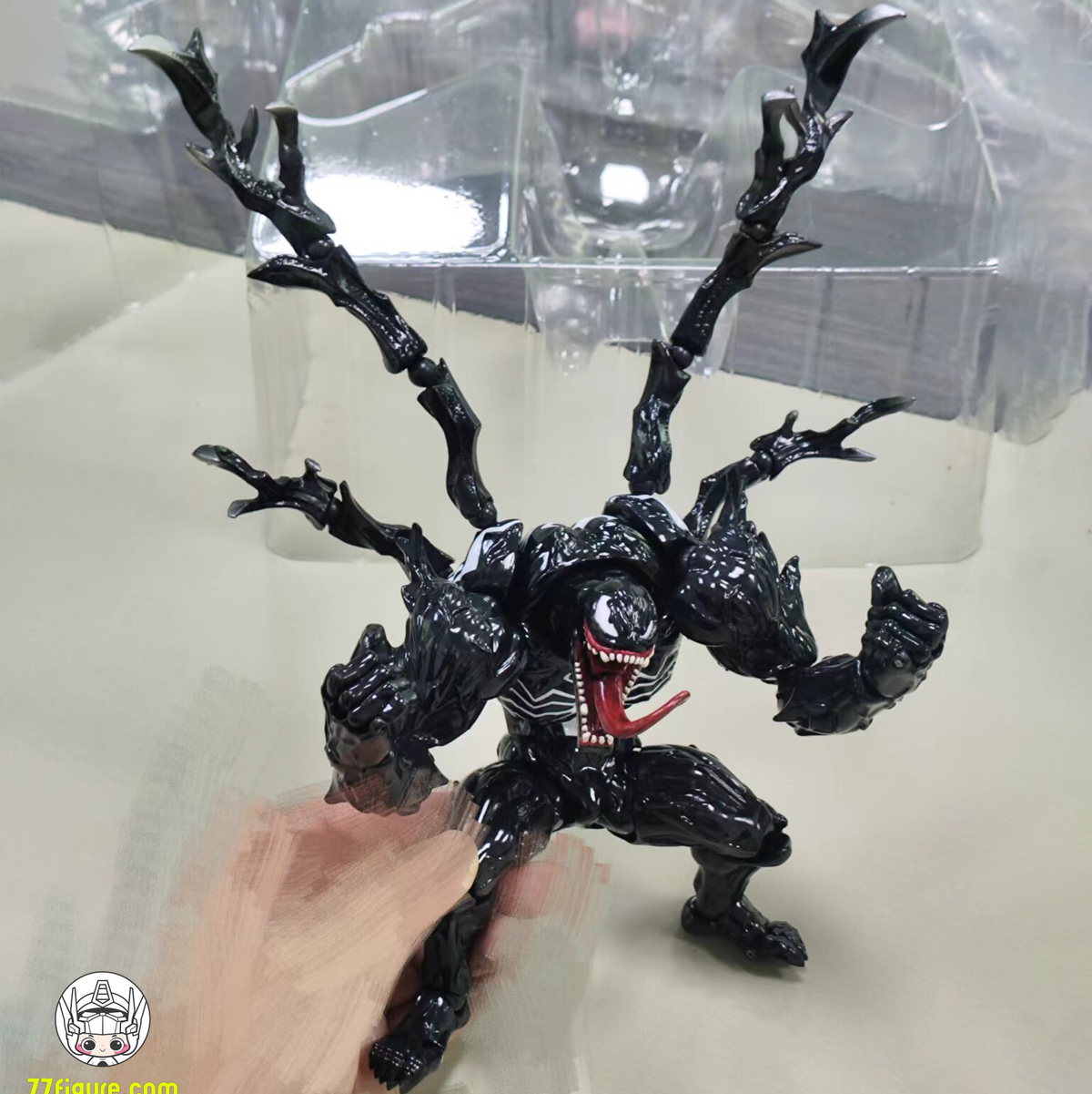 【予約商品】PCToys Amazing Yamaguchi ヴェノム PC03 グロッシーブラック版 塗装済み可動フィギュア