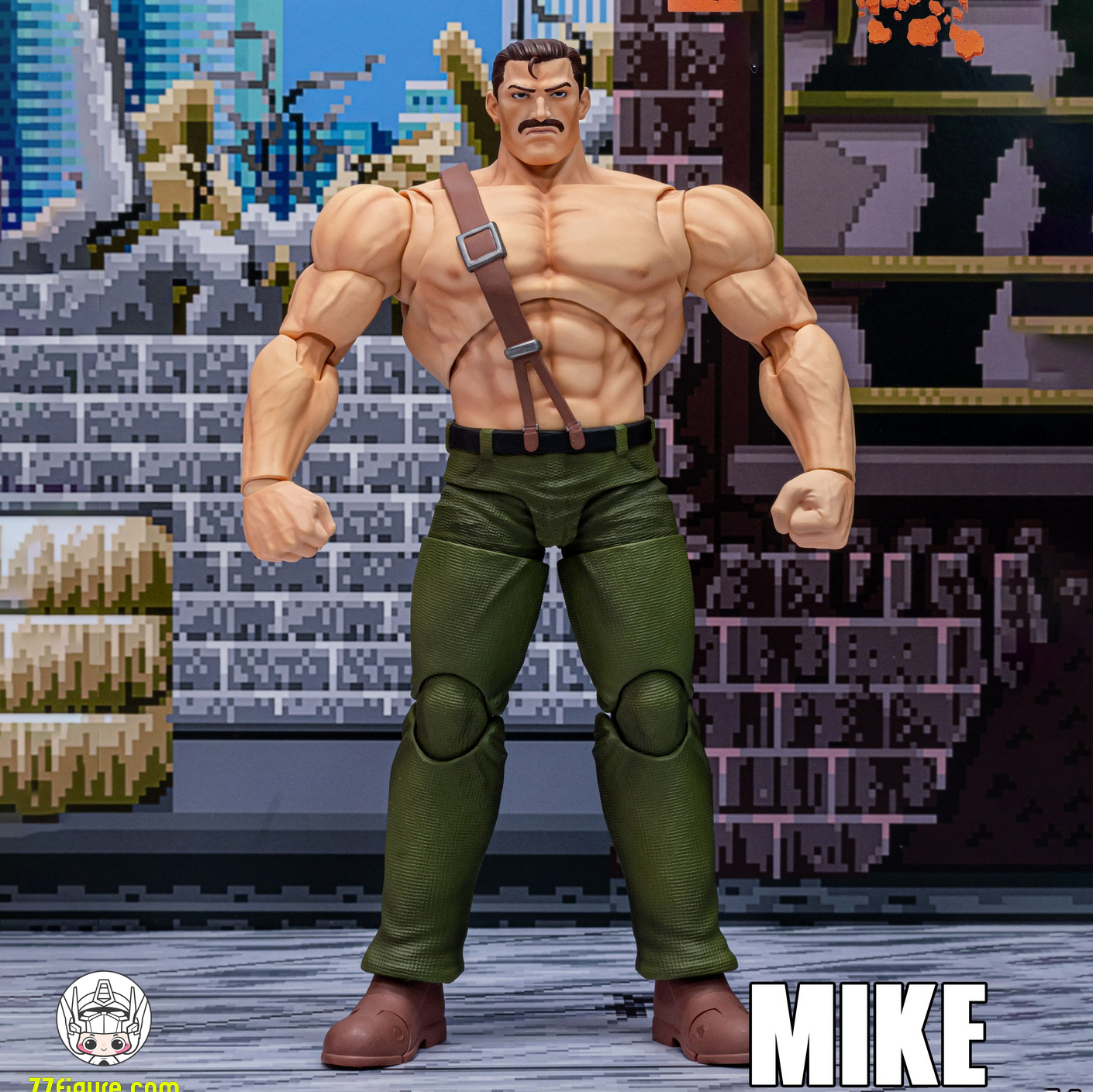 【予約商品】Storm Collectibles CAFF01 『ファイナルファイト』 マイク・ハガー 塗装済み可動フィギュア