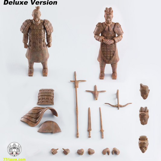【予約商品】KEEPGOING 1/12 秦朝兵馬俑 2.0 原色 豪華版 塗装済み可動フィギュア
