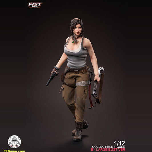 【予約商品】Fist Toys 1/12 ジャングル・ハントレス ラージバストVer. B 塗装済み可動フィギュア