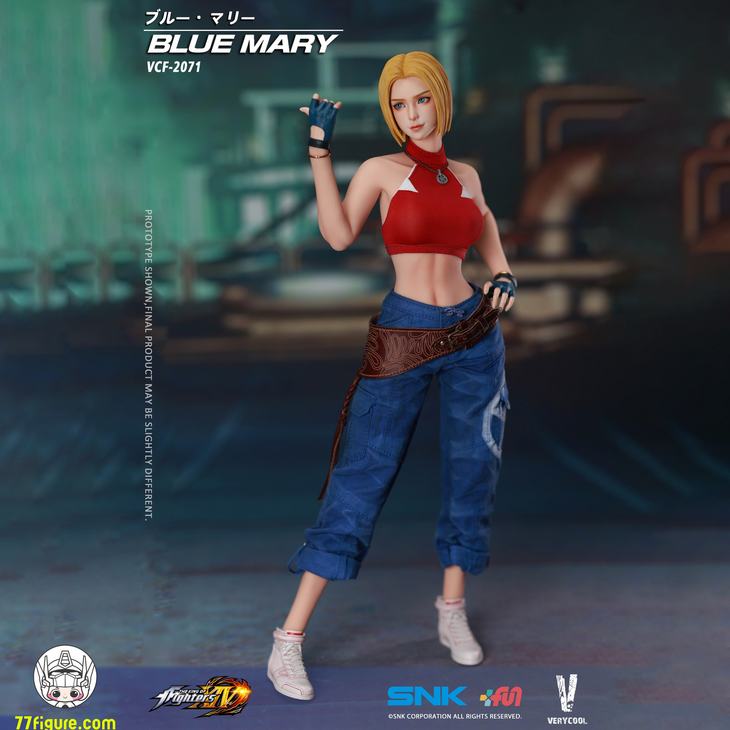 【予約商品】VERYCOOL 1/6 VCF-2071 『ザ・キング・オブ・ファイターズXIV』ブルー・マリー 塗装済み可動フィギュア