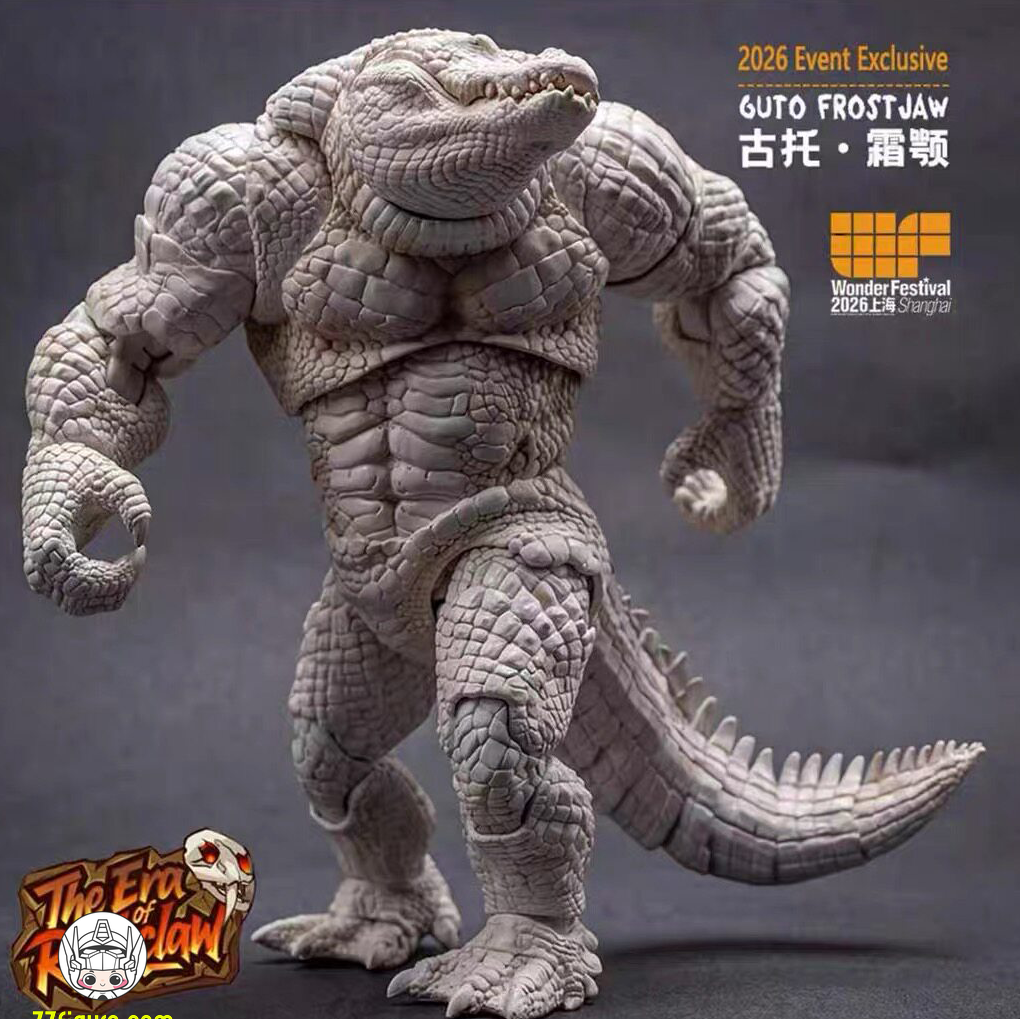 【予約商品】Lazy Monster Studio 1/12 ロッククロー時代 白化インディアンワニ人間 グート・フロストジョー 塗装済み可動フィギュア