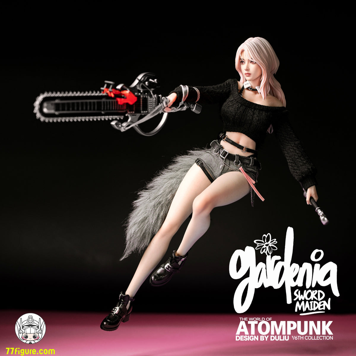 Atompunk Studio 1/6 ソードメイデン ガーデニア β 塗装済み可動フィギュア
