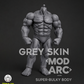 【予約商品】MODARC Studio 1/12 スーパーバルキー 男性ボディ グレースキンVer. 塗装済み可動フィギュア