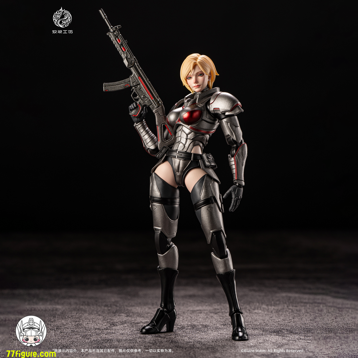 【予約商品】Blazing Wave Studio 1/12 ヴァルキリー ブリュンヒルデ 塗装済み可動フィギュア