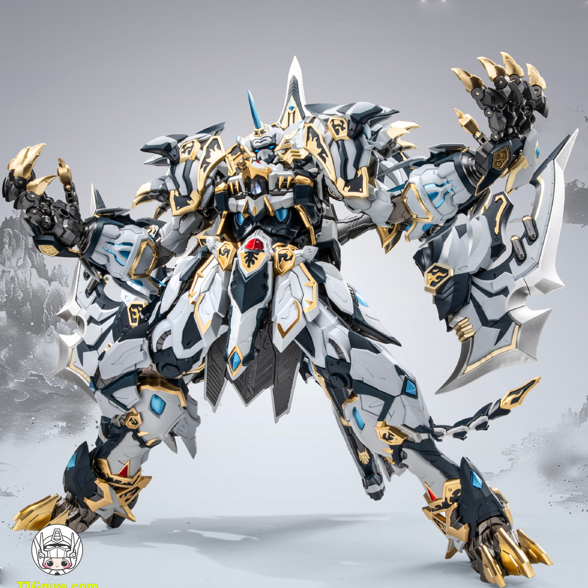 【予約商品】CangDao Model 藏道模型 CD-02U 四聖獣 白虎 武闘版 塗装済み可動フィギュア