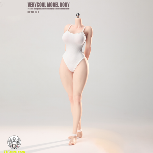 Verycool 1/6 VCD-03-1A 3号シリコン女性素体 豊満体型 色白肌 サマールームウェアVer. 塗装済み可動フィギュア