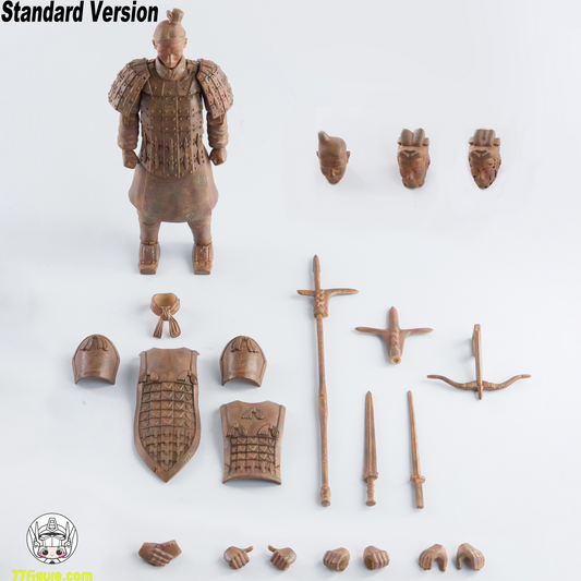 【予約商品】KEEPGOING 1/12 秦朝兵馬俑 2.0 原色 通常版 塗装済み可動フィギュア