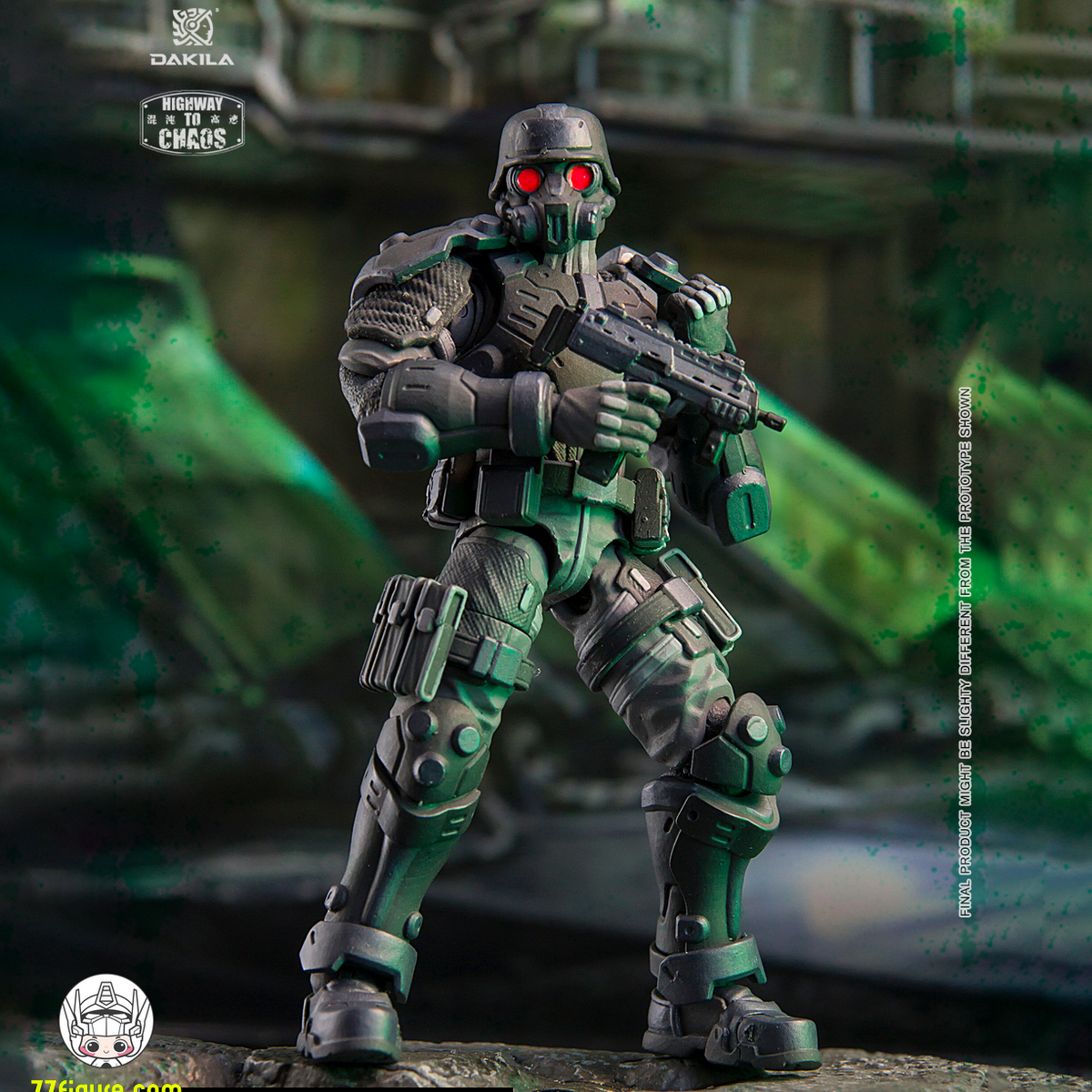 【予約商品】DAKILA 1/18 ハイウェイ・トゥ・カオス HH04 ヘルハウンド・サポート・トルーパー 塗装済み可動フィギュア
