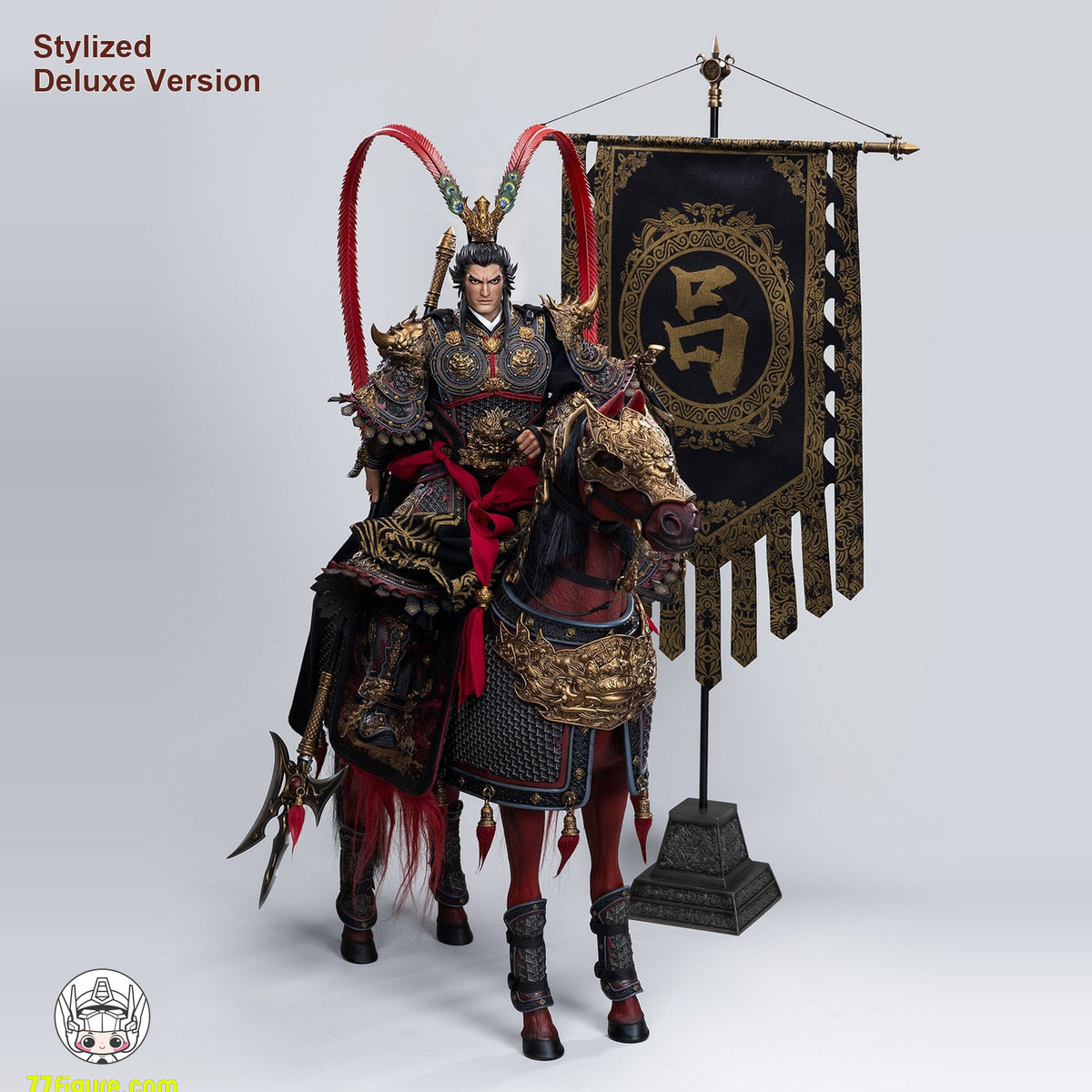 【予約商品】FZ Art Studio 1/6 飛将 呂布（非写実ヘッド）豪華版 塗装済み可動フィギュア