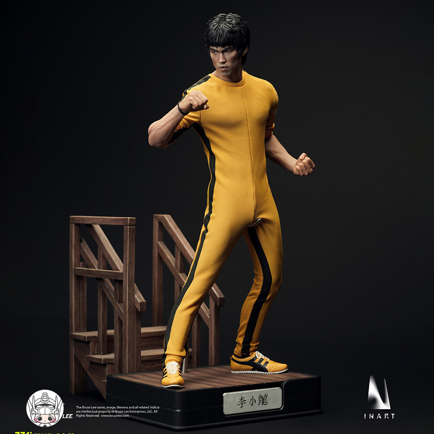 【予約商品】INART 1/6 Gy A043 ブルース・リー イエロースーツ ダブルヘッドスカルプトVer. 塗装済み可動フィギュア