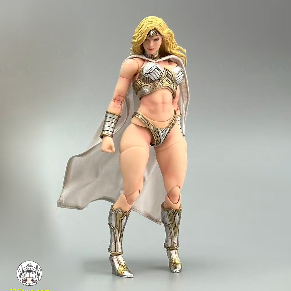 【予約商品】Fury Toys 1/12 FSV01 ノーザン・ヴァルキリー スヴァファ ホワイトスキン ゴールデンアーマーVer. 塗装済み可動フィギュア