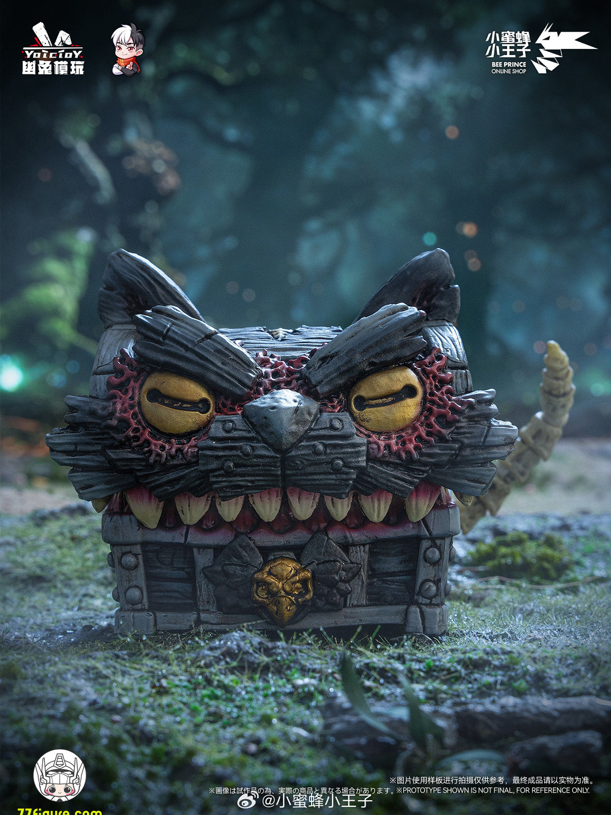 【予約商品】YoTo Toys 1/12 YTBD-003 ミミックチェスト キャット 塗装済み可動フィギュア
