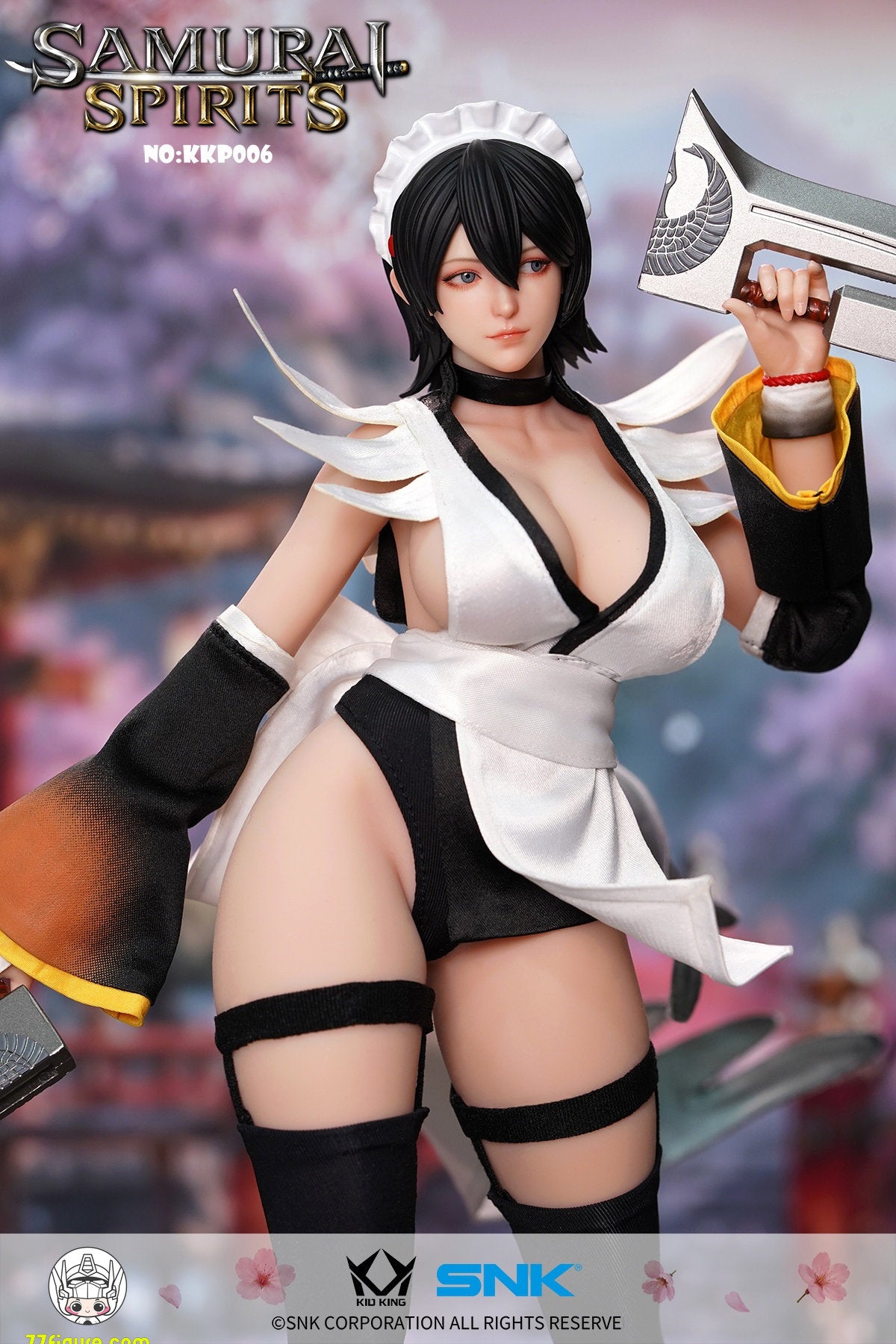 【予約商品】Kid King 1/6 KKP006 SNK公式ライセンス SAMURAI SPIRITS いろは 塗装済み可動フィギュア