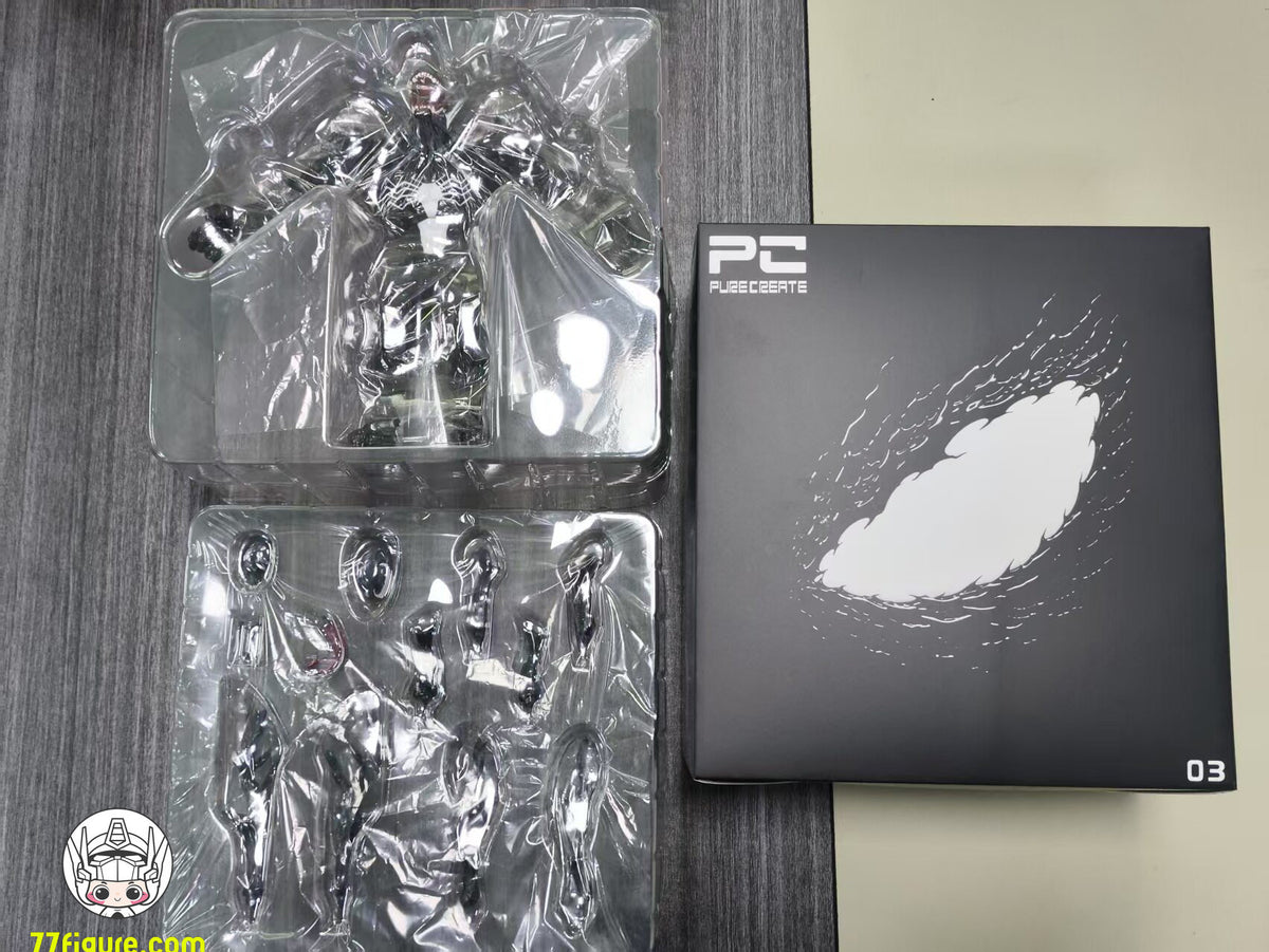 【予約商品】PCToys Amazing Yamaguchi ヴェノム PC03 グロッシーブラック版 塗装済み可動フィギュア