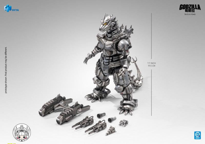 【予約商品】Hiya Toys EBG0326 Exquisite Basic Series ゴジラ 東京SOS 2003 メカゴジラ 重武装型／高機動型 塗装済み可動フィギュア