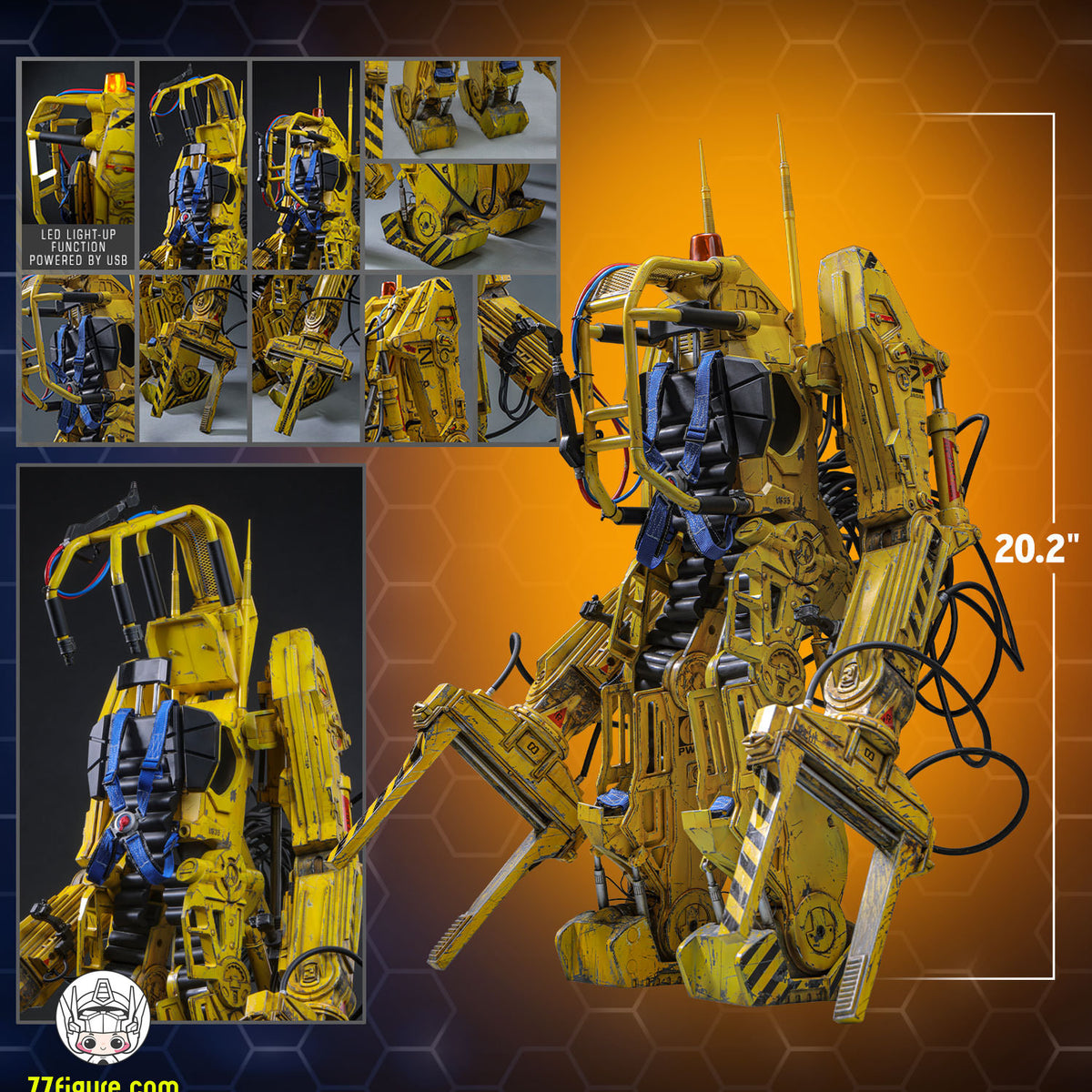 【予約商品】Hot Toys 1/6 MMS924『エイリアン2』パワーローダー 塗装済み可動フィギュア