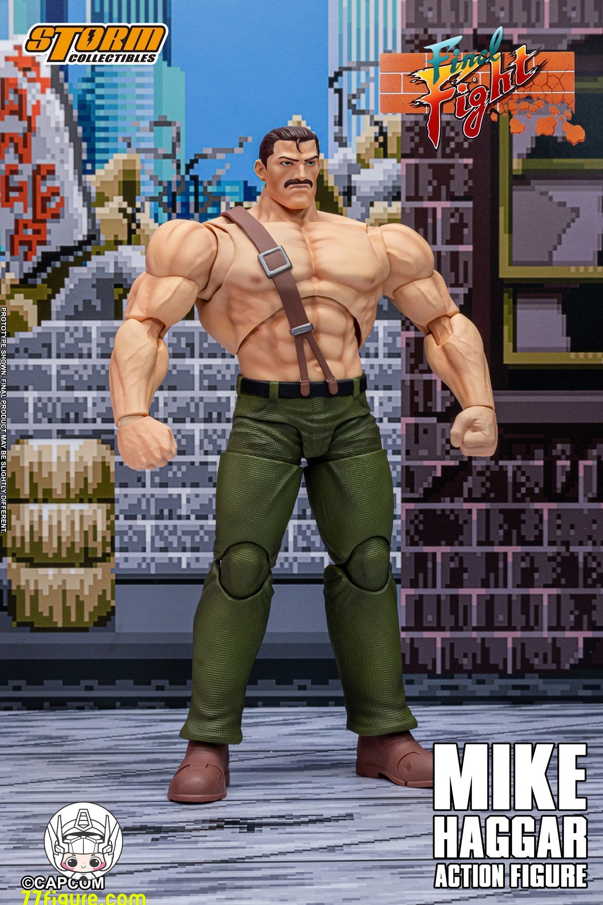 【予約商品】Storm Collectibles CAFF01 『ファイナルファイト』 マイク・ハガー 塗装済み可動フィギュア