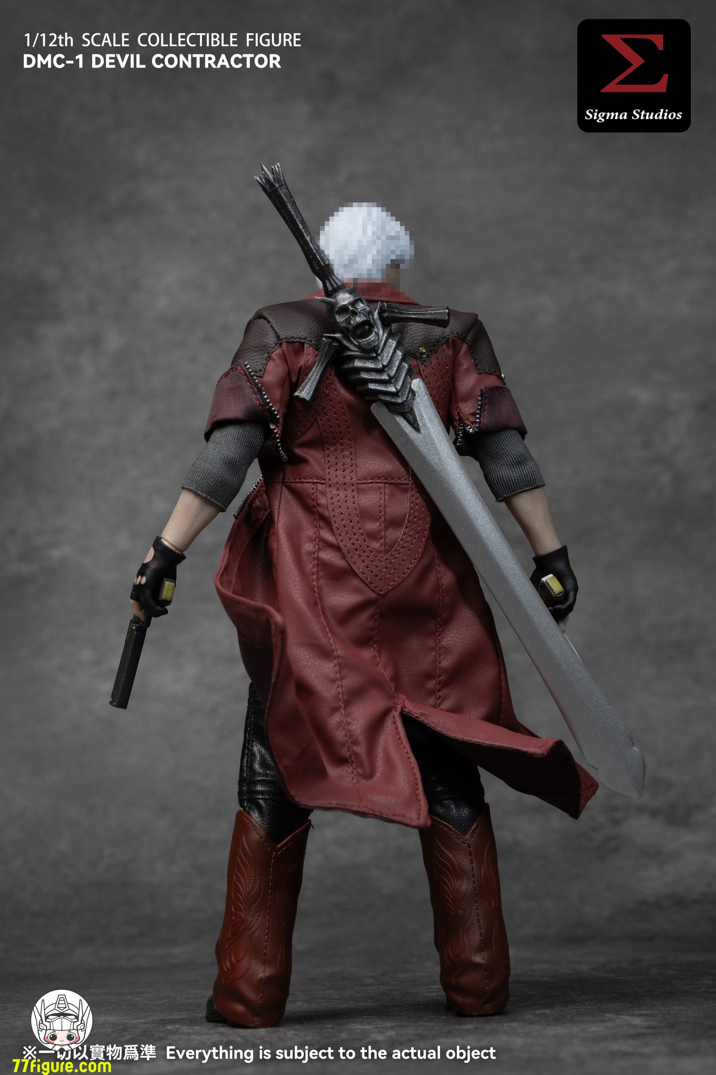 【予約商品】Sigma Studios 1/12 DMC-1 デビルハンター 塗装済み可動フィギュア
