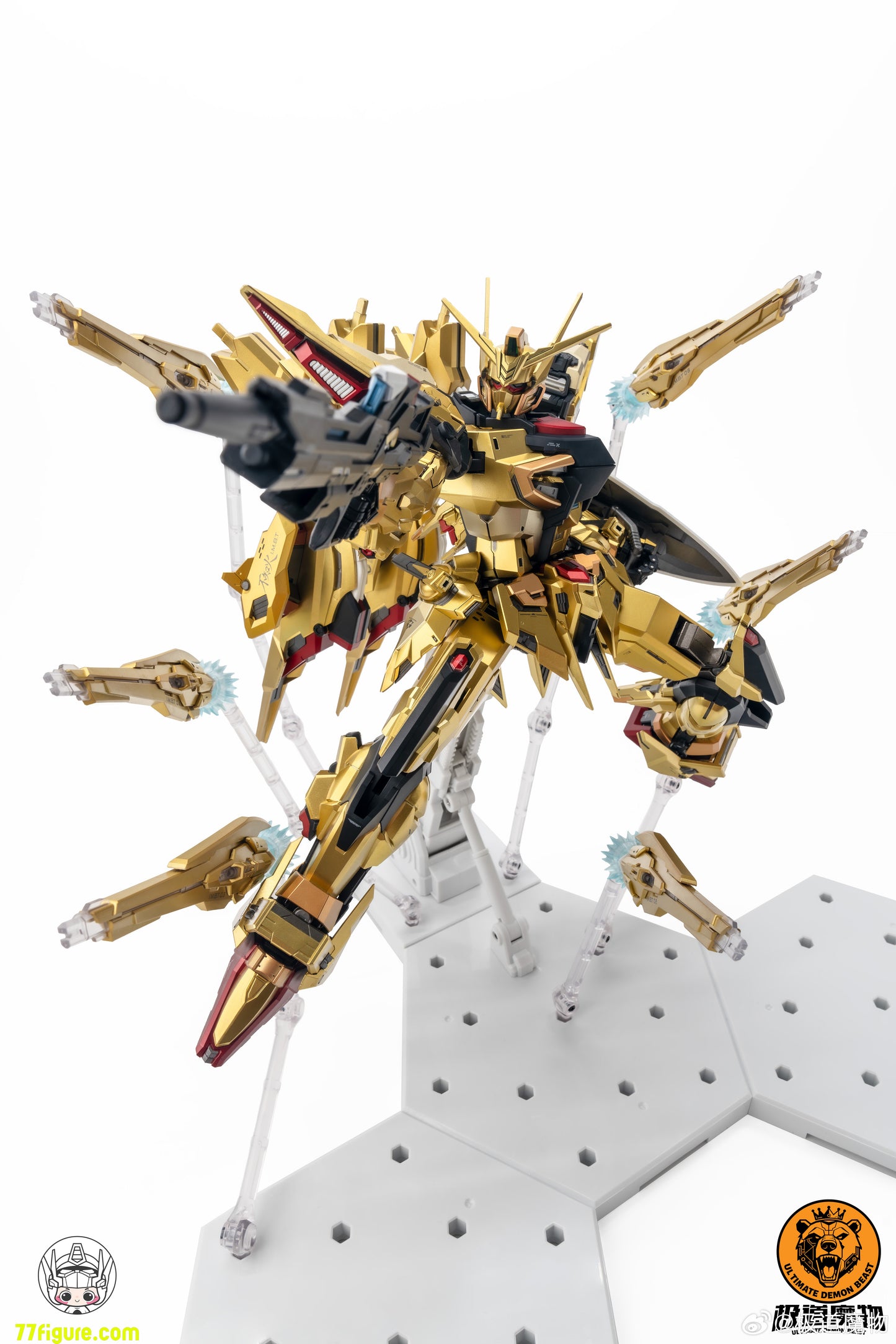 【予約商品】極道魔物 ヘイムダル ゴールデン・シラヌイ・アーマー 塗装済み可動フィギュア