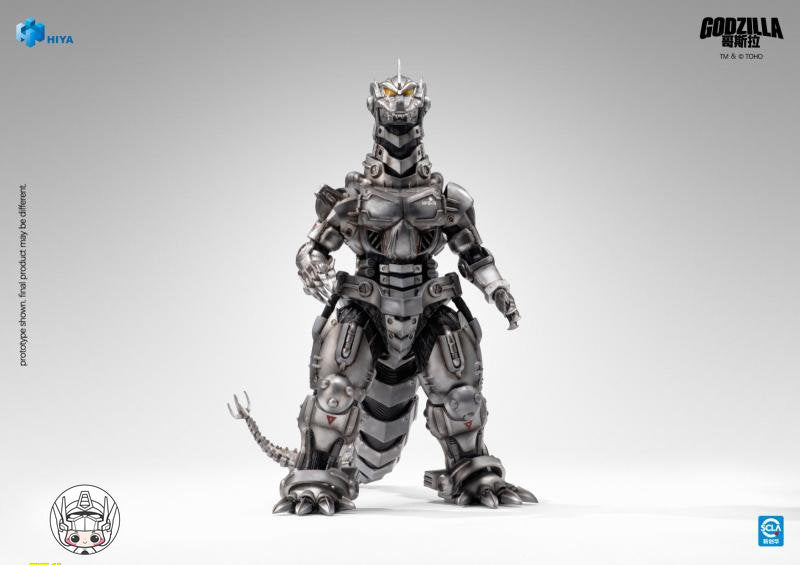【予約商品】Hiya Toys EBG0326 Exquisite Basic Series ゴジラ 東京SOS 2003 メカゴジラ 重武装型／高機動型 塗装済み可動フィギュア