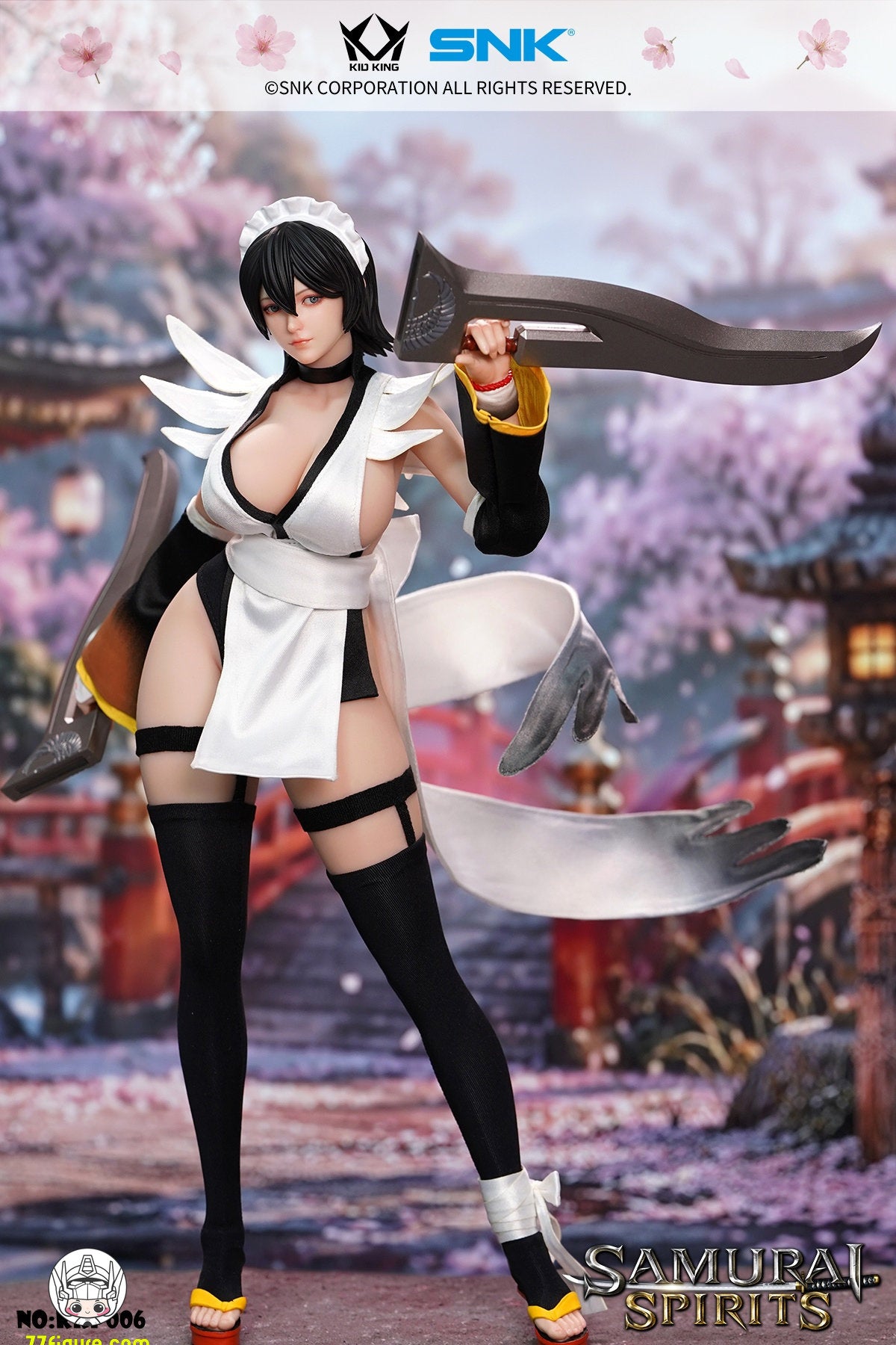 【予約商品】Kid King 1/6 KKP006 SNK公式ライセンス SAMURAI SPIRITS いろは 塗装済み可動フィギュア