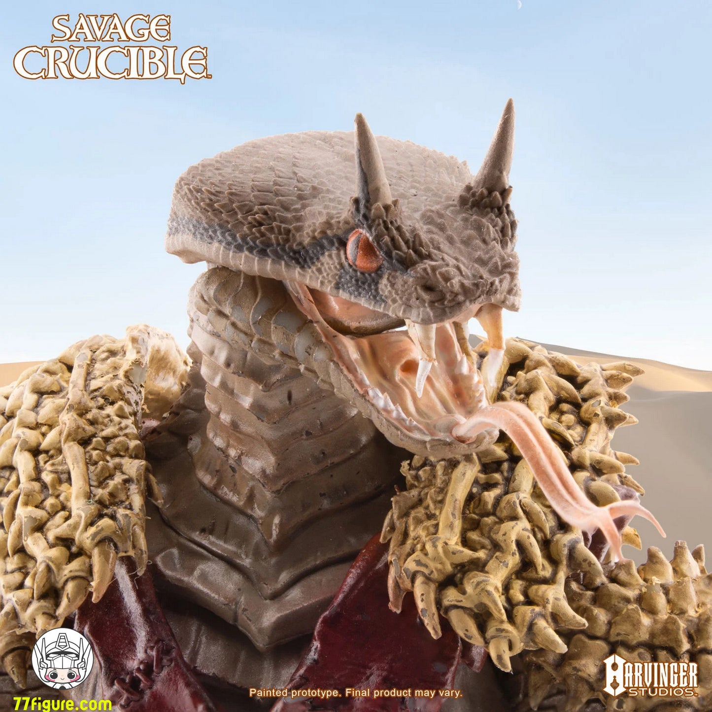 【予約商品】Harvinger Studios 1/12 サベージ・クルーシブル セト・カラ 塗装済み可動フィギュア