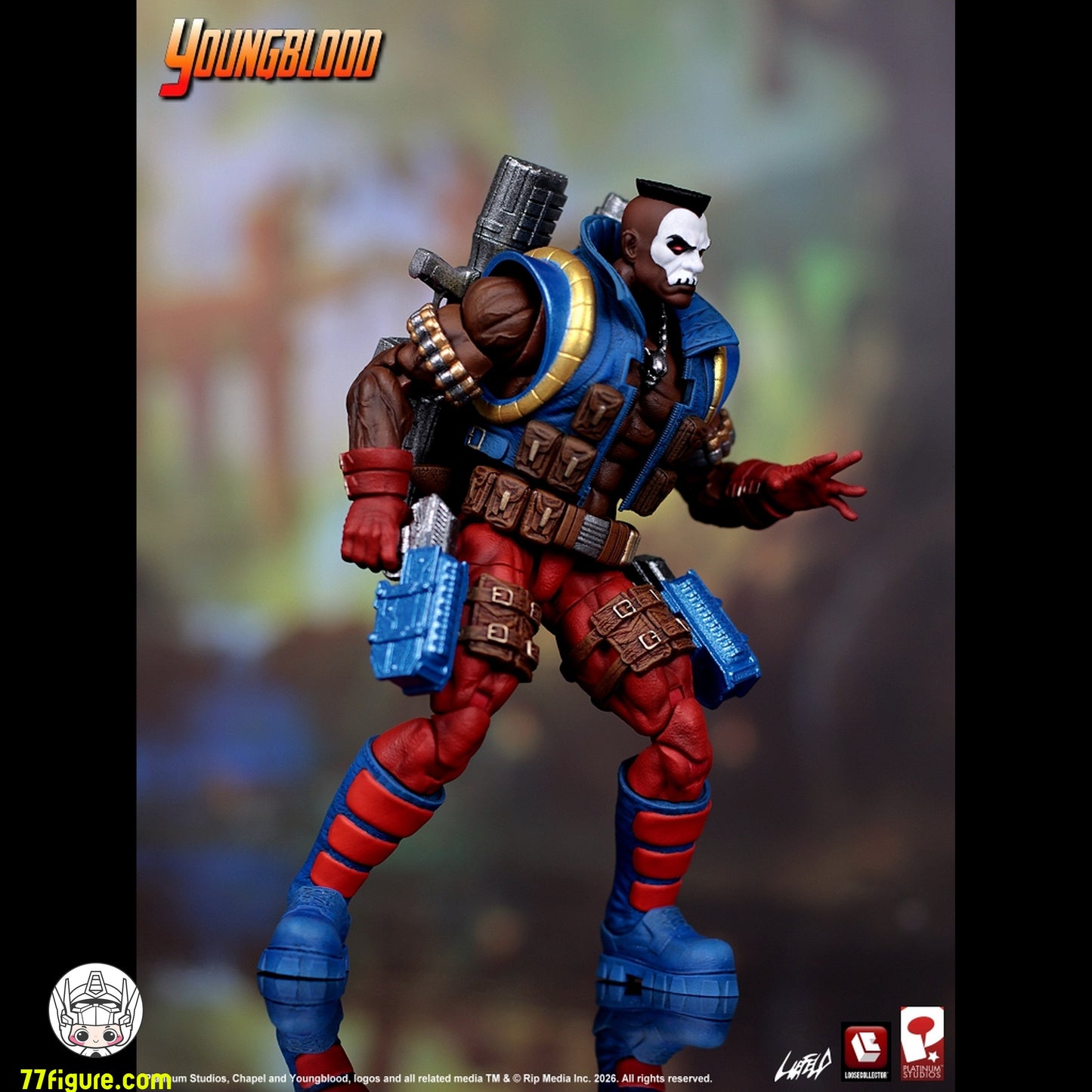 【予約商品】LC Studio 1/12 エクストリームユニバース3 チャペル 塗装済み可動フィギュア