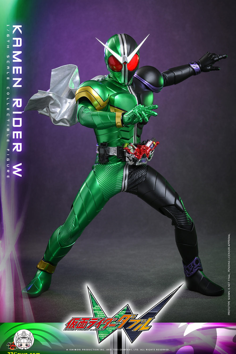 【予約商品】Hot Toys 1/6 TMS195 仮面ライダーW コレクター版 塗装済み可動フィギュア
