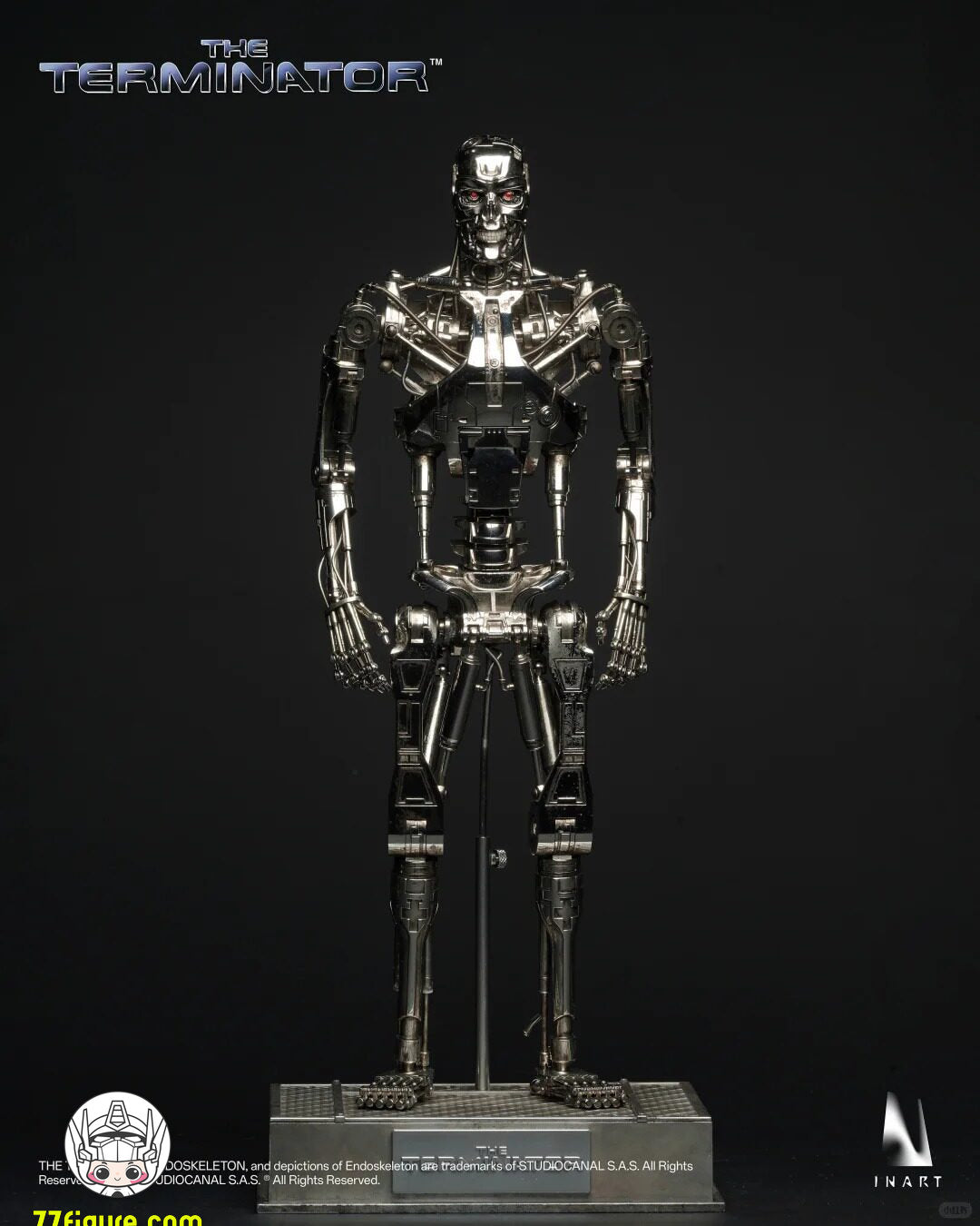 【予約商品】INART 1/6 AgA036 『ターミネーター』T-800 エンドスケルトン 塗装済み可動フィギュア