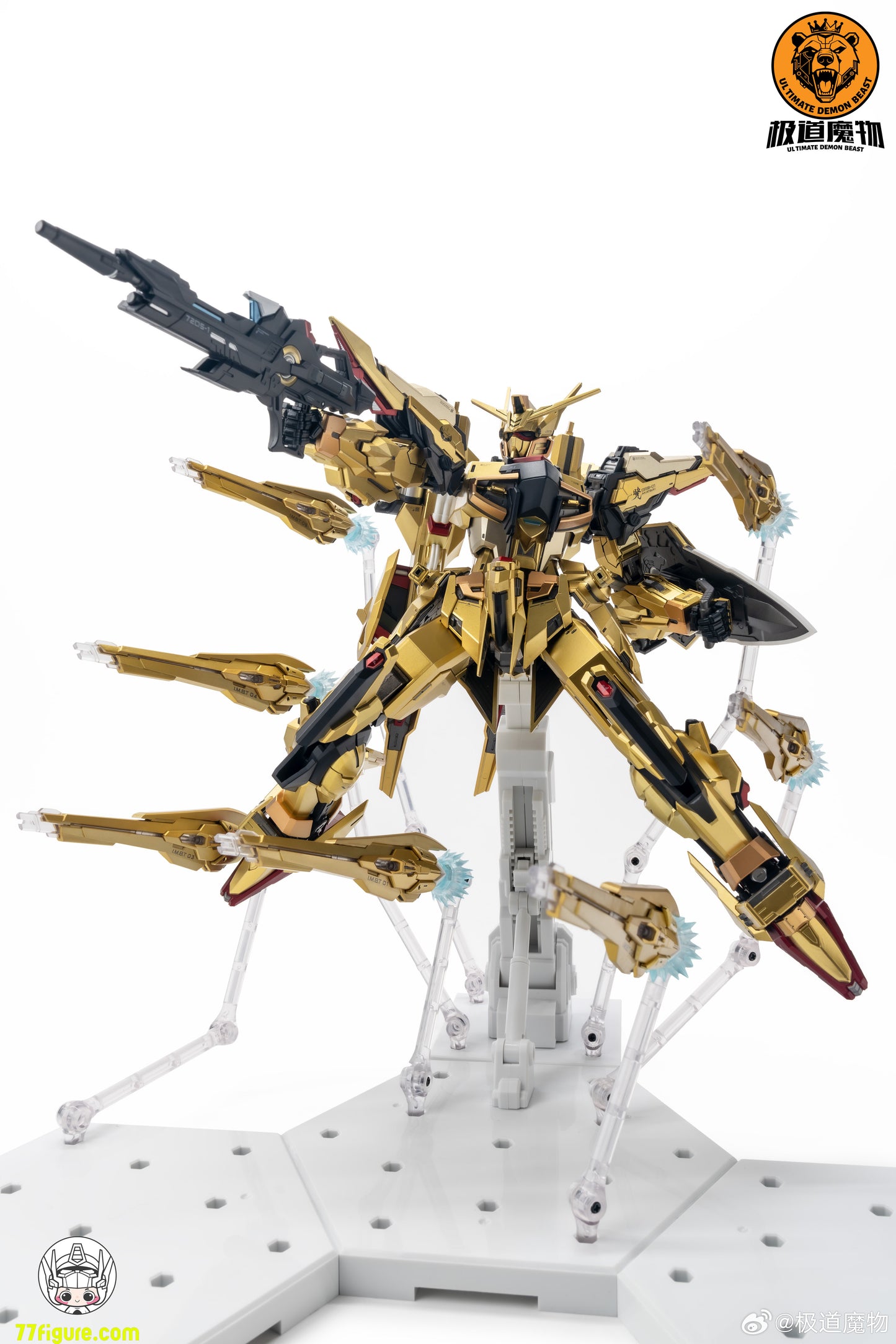【予約商品】極道魔物 ヘイムダル ゴールデン・シラヌイ・アーマー 塗装済み可動フィギュア