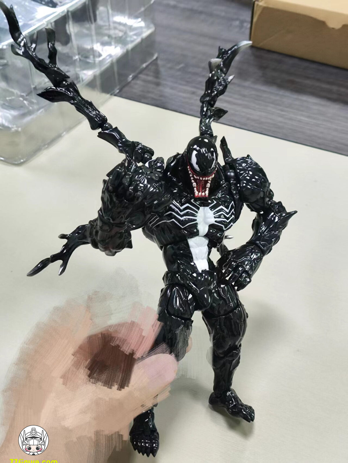 【予約商品】PCToys Amazing Yamaguchi ヴェノム PC03 グロッシーブラック版 塗装済み可動フィギュア