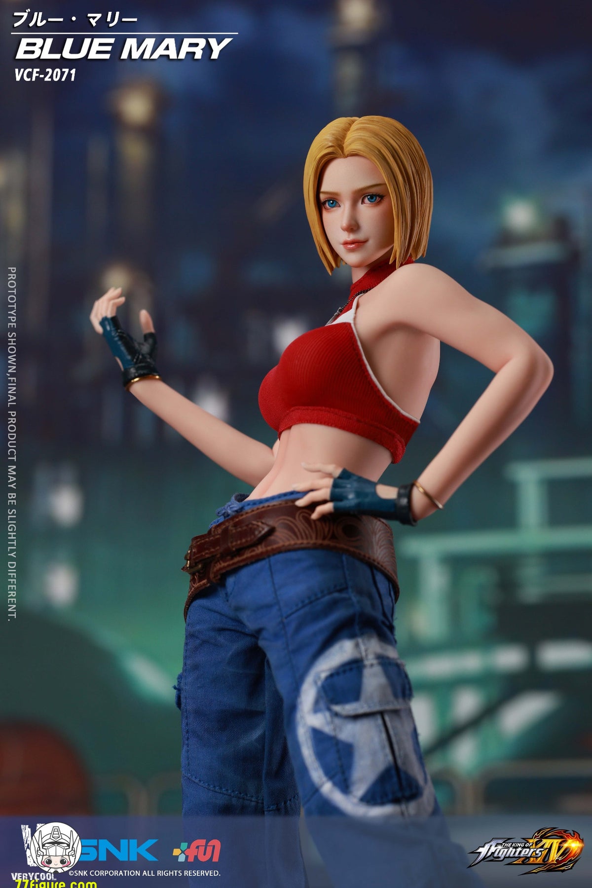 【予約商品】VERYCOOL 1/6 VCF-2071 『ザ・キング・オブ・ファイターズXIV』ブルー・マリー 塗装済み可動フィギュア